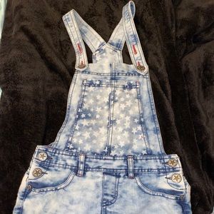 Girls jean overalls